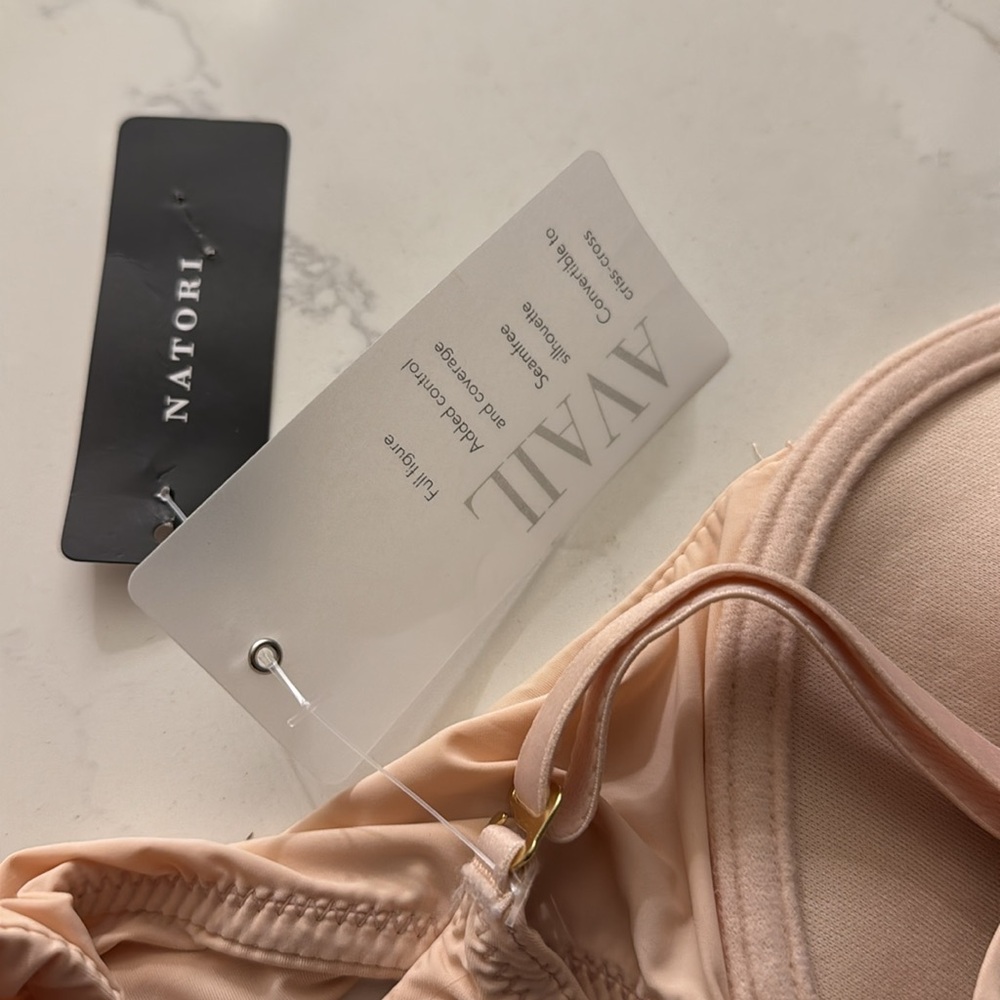 NWT Natori Women's Avail Full Figure Convertible Contour Underwire Bra - Picture 10 of 11